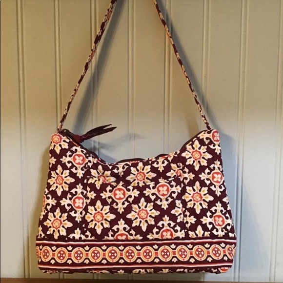 Vera Bradley Handbags - Vera Bradley “Medallion” Petite Baguette